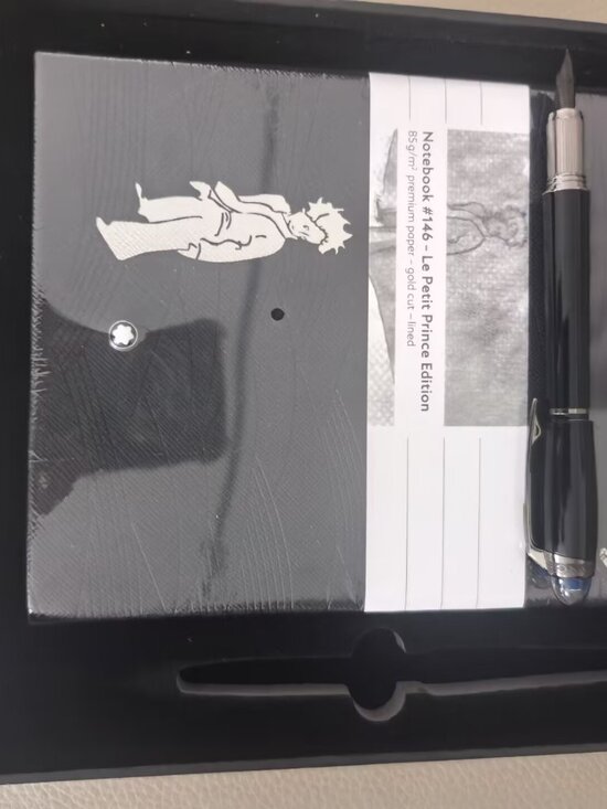 Orient Express LE 1883 fountain pen – Handelshaus  Montblanc Fountain Pen and Notebook Set